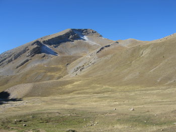 Pic de la Costa Cabirolera des del pla dels Cortils