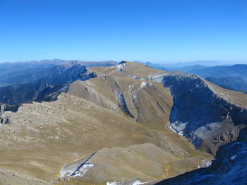 Cadí oriental des del cim del Cabirolera