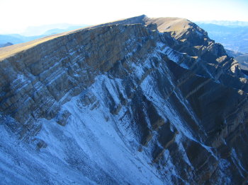 Impressionant paret nord del Cadí