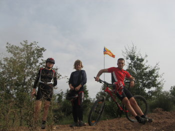 El grup al Serrat dels Lladres