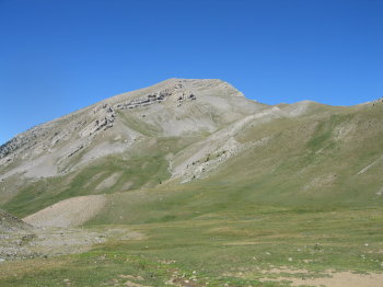 Pic de la Costa Cabirolera des del refugi de Cortils