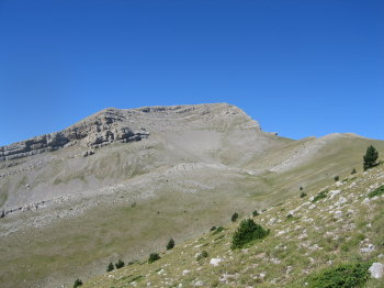 Pic de la Costa Cabirolera a mitja pujada