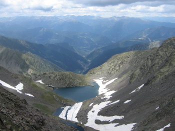 Estanys Forcats des de la Collada