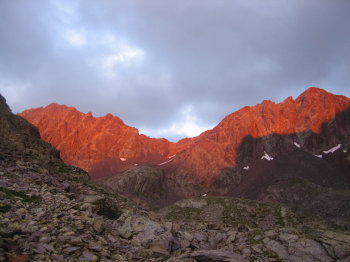 Posta de sol al Circ de Baiau