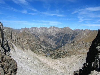 Zona de Sant Maurici vista des del Coll de Peguera