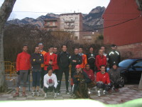 Foto d'equip abans de sortir