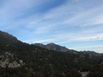 Mont Caro a la llunyania