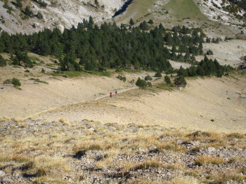 Anna i Anne a mitja pujada