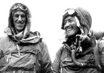 Edmund Hillary i Tenzig Norgay