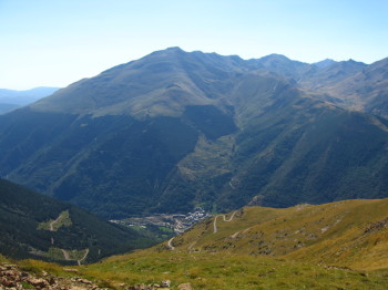 Espui i la Vall Fosca des del Coll de Triador