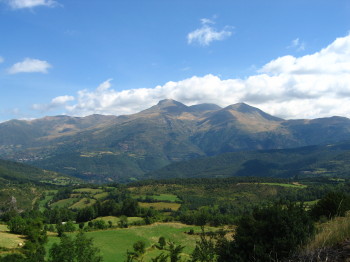 Seire queda al fons de la vall