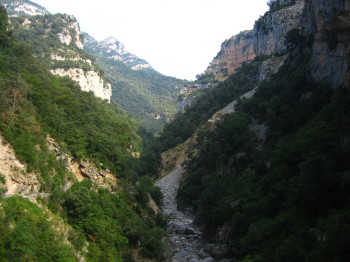 Inici del Cañón de Añisclo