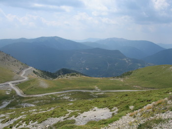 Pista d'ascens a la Sierra de las Cutas