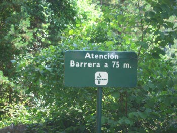 Indicador de barrera