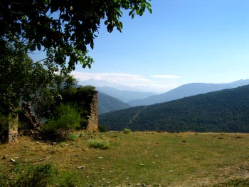 Panoràmica des de Sasa