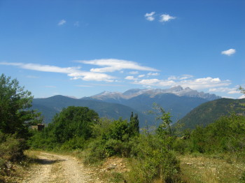 Baixada pel barranc Oliván