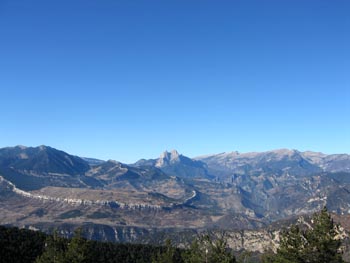 Panoràmica des del Cap de la Baga de Cabanelles